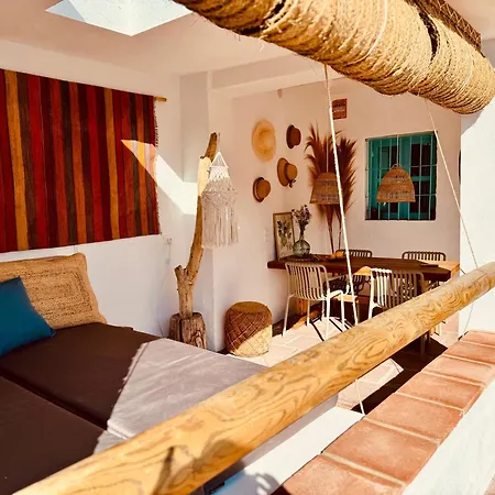 Casa Bambu Boutique Andalusie With Pool And Mountain Views 招待所 贝莱斯