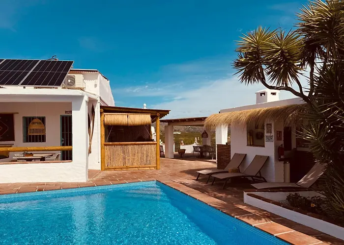 Casa Bambu Boutique Andalusie With Pool And Mountain Views