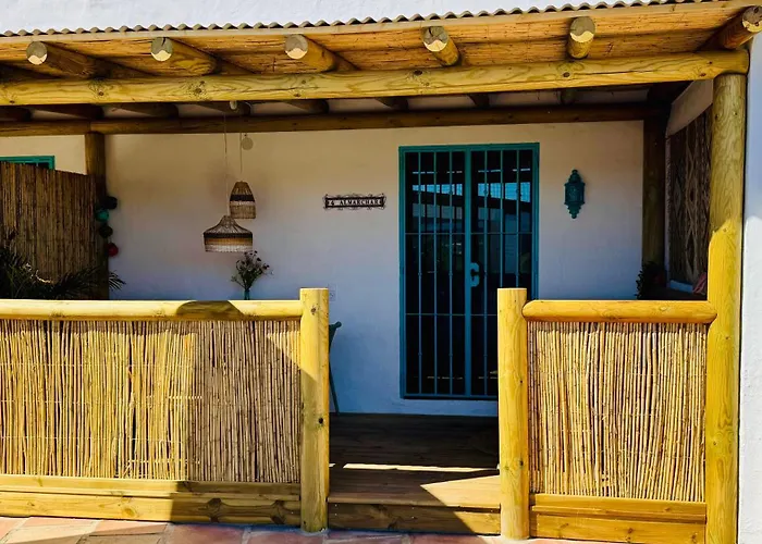 Casa Bambu Boutique Andalusie With Pool And Mountain Views 招待所