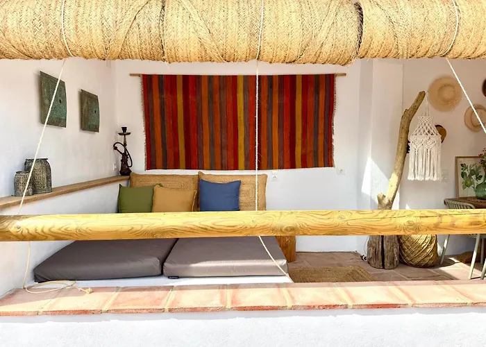 招待所 Casa Bambu Boutique Andalusie With Pool And Mountain Views 贝莱斯