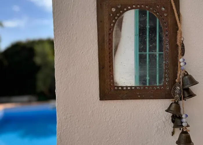 Casa Bambu Boutique Andalusie With Pool And Mountain Views 招待所 贝莱斯