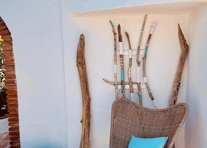 Casa Bambu Boutique Andalusie With Pool And Mountain Views 招待所 贝莱斯